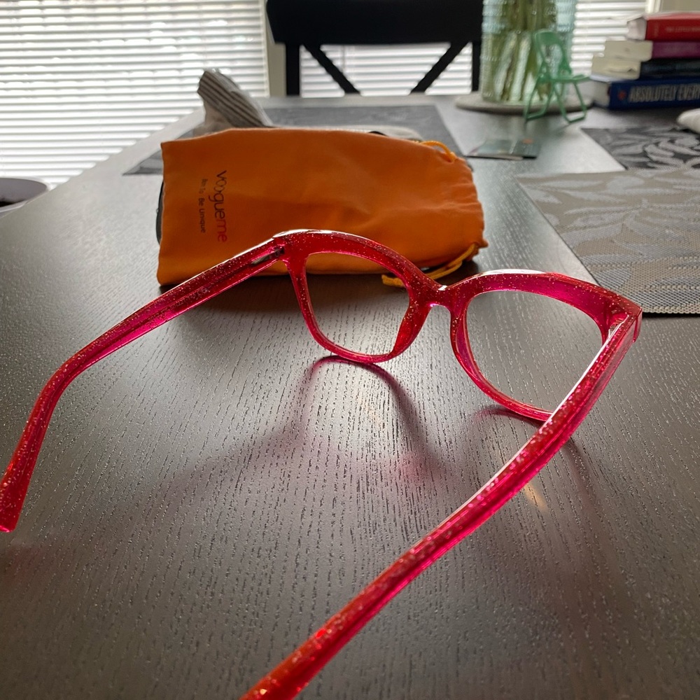 Vooglam Glitter Glasses Rectangular. - image 3